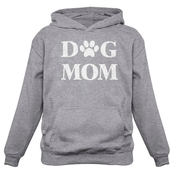 Tstars Womens Best Gift for Mother's Day Shirts Dog Mom Cool Cute Gift for Mom Shirt for Mom Gift for Dog Lover Mothers Day Gift Women Hoodie