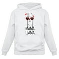 thumbnail image 1 of Tstars Womens Best Gift for Mother's Day Shirts Mama Llama Cool Cute Gift for Mom Shirt for Mom Gift for Wife Mothers Day Gift Women Hoodie, 1 of 5