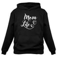 thumbnail image 1 of Tstars Womens Best Gift for Mother's Day Shirts Mom Life Heart Cool Cute Gift for Mom Shirt for Mom Perfect Mothers Day Gift Women Hoodie, 1 of 6