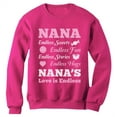 thumbnail image 1 of Tstars Womens Best Gift for Mother's Day Shirts Nanas Love is Endless Cool Cute Gift for Mom Shirt for Mom Grandma Mothers Day Gift Women Sweatshirt, 1 of 4