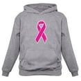 thumbnail image 1 of Tstars Womens Breast Cancer Awareness Shirts Distressed Pink Ribbon Cancer Support Ribbon Apparel for Women Hoodie, 1 of 5