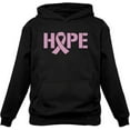thumbnail image 1 of Tstars Womens Breast Cancer Awareness Shirts Hope Pink Ribbon Cancer Support Ribbon Apparel for Women Hoodie, 1 of 5