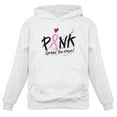 thumbnail image 1 of Tstars Womens Breast Cancer Awareness Shirts Hope Pink Ribbon Cancer Support Ribbon Apparel for Women Hoodie, 1 of 7