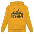 thumbnail image 1 of Tstars Womens Camping Lovers Camping is in Tents Gifts for Girlfriend Camping Shirt Camping Clothing Funny Camping Gift Nature Lovers Gifts Camp Clothes Women Hoodie, 1 of 5