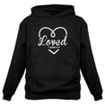 thumbnail image 1 of Tstars Womens Christian Shirts Christian Clothes Christian Gods Love Christianity Jesus Christian Clothes for Ladies Following Jesus Faith Shirts Christian Outfits Jesus Clothing Women Hoodie, 1 of 4