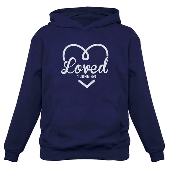 Tstars Womens Christian Shirts Christian Clothes Christian Gods Love Christianity Jesus Christian Clothes for Ladies Following Jesus Faith Shirts Christian Outfits Jesus Clothing Women Hoodie