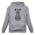 thumbnail image 1 of Tstars Womens Dog Lover Shirt Gift for Dog Owner Leave Me Alone I'm Only Talking to My Dog Today Funny Humor Animal Lovers Shirt Pet Gifts for Her Women Hoodie, 1 of 5