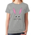 thumbnail image 1 of Tstars Womens Easter Holiday Shirts Bunny Face Girls Shirt Easter Rabbit Happy Easter Party Shirts Easter Gifts for Her Women T Shirt, 1 of 7