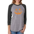 thumbnail image 1 of Tstars Womens Halloween Party Shirt Pumpkin Women Halloween Shirt Jack O' Lantern Face Graphic Tee Day of the Dead Spooky Trick or Treat Funny Humor Gifts for Her 3-4 Sleeve Baseball Jersey, 1 of 6