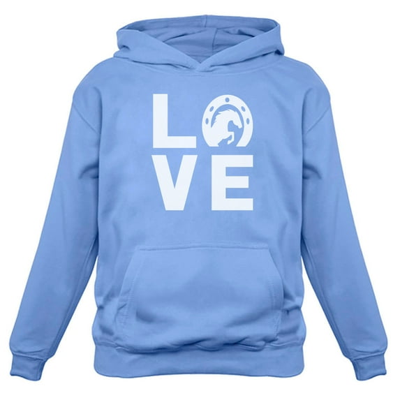 Tstars Womens Horse Gifts for Horse Lovers Love Horses Animal Lover Rearing Horse Shirts Horse Clothes Birthday Horse Gifts for Women Hoodie