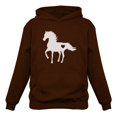 thumbnail image 1 of Tstars Womens Horse Gifts for Horse Lovers Love Horses Horse Shirts Horse Clothes Birthday Horse Gifts for Women Hoodie, 1 of 5