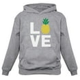 thumbnail image 1 of Tstars Womens I Love Pineapples Sweatshirt Best Gift for Pineapple Lovers Christmas Birthday Gift Idea for Women Hoodie, 1 of 6