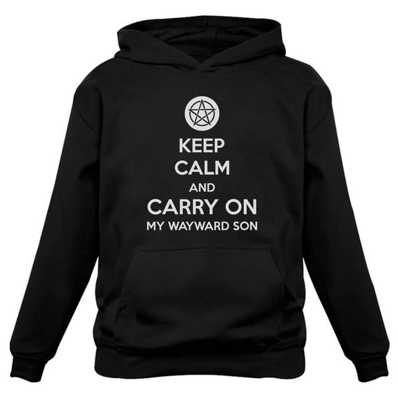 Tstars Womens Mother's Day Shirts Mother's Day Gift Keep Calm and Carry on My Wayward Son Funny Humor Christmas Mother's Day Birthday Gift Idea for Women Hoodie