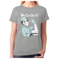 thumbnail image 1 of Tstars Womens Nurse Shirts Gift for Nurse Medical Tattoo Nurse Support Feminist We Can Do It Nursing MD Medical Women T Shirt, 1 of 5