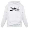 thumbnail image 1 of Tstars Womens Retirement Gifts Retirement Shirt Retired Since 2021 Sweatshirt Retired Novelty Funny Humor Retired Gift Women Hoodie, 1 of 5