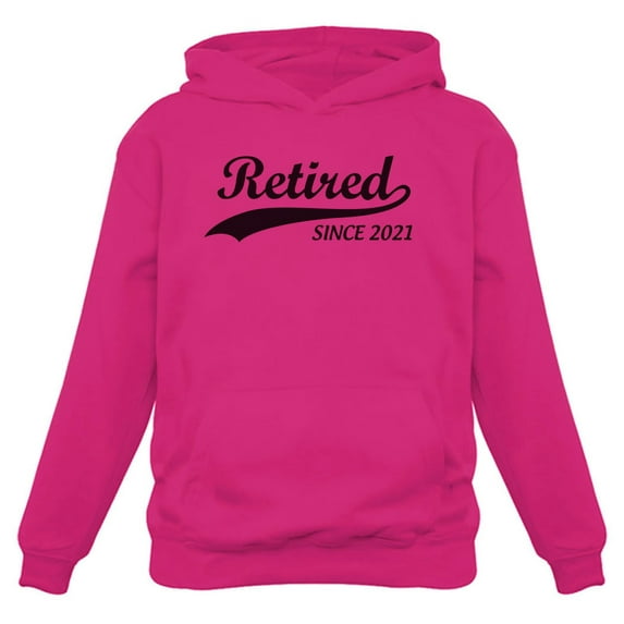 Tstars Womens Retirement Gifts Retirement Shirt Retired Since 2021 Sweatshirt Retired Novelty Funny Humor Retired Gift Women Hoodie