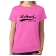 thumbnail image 1 of Tstars Womens Retirement Gifts Retirement Shirt Retired Since 2021 Tshirt Retired T-shirt Funny Humor Novelty Retired Tee Women T Shirt, 1 of 5