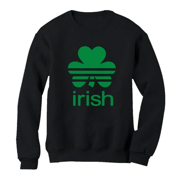 Tstars Womens St Patricks Day Shamrock Clover Irish Women St Patricks Day Beautiful Shirts Gift for Her Irish Shirt Pride Proud Irish Sweatshirt