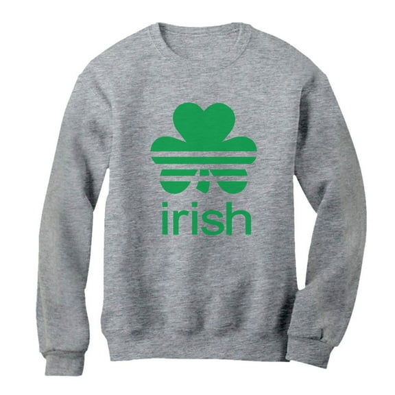 Tstars Womens St Patricks Day Shamrock Clover Irish Women St Patricks Day Beautiful Shirts Gift for Her Irish Shirt Pride Proud Irish Sweatshirt