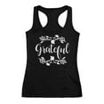 thumbnail image 1 of Tstars Womens Thanksgiving Shirt Holiday Grateful Shirt Fall Top Cute Thanksgiving Gift Shirts for Her Women Racerback Tank Top, 1 of 3