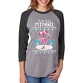 thumbnail image 1 of Tstars Womens Ugly Christmas Sweater Fa La La Flamingo Christmas Gift Funny Humor Holiday Shirts Xmas Party Christmas Gifts for Her 3-4 Women Sleeve Baseball Jersey Shirt Ugly Xmas Sweater, 1 of 3