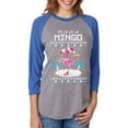 thumbnail image 1 of Tstars Womens Ugly Christmas Sweater Fa La La Flamingo Christmas Gift Funny Humor Holiday Shirts Xmas Party Christmas Gifts for Her 3-4 Women Sleeve Baseball Jersey Shirt Ugly Xmas Sweater, 1 of 3
