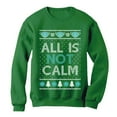 thumbnail image 1 of Tstars Men's Funny Christmas Sweatshirts – Quarantine Christmas Theme, 1 of 5