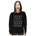thumbnail image 1 of Tstars Women's Funny Christmas Sweatshirt Gift for Mom, Holiday Humor Xmas Party Shirt, 1 of 7