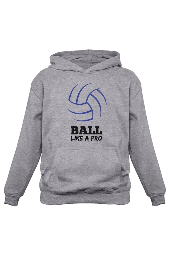 Womens Volleyball Hoodie: Sporty & Warm, Ideal for Volleyball Players & Fans - Unique Graphic Hoodie, Perfect Gift for Athletes & Sport Lovers