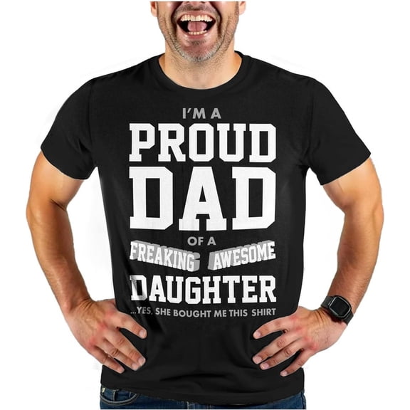 Tstars World’s Best “Farter I Mean Father” Funny Dad Shirt – Gifts from Daughter & Son – Men’s Humor T-Shirt