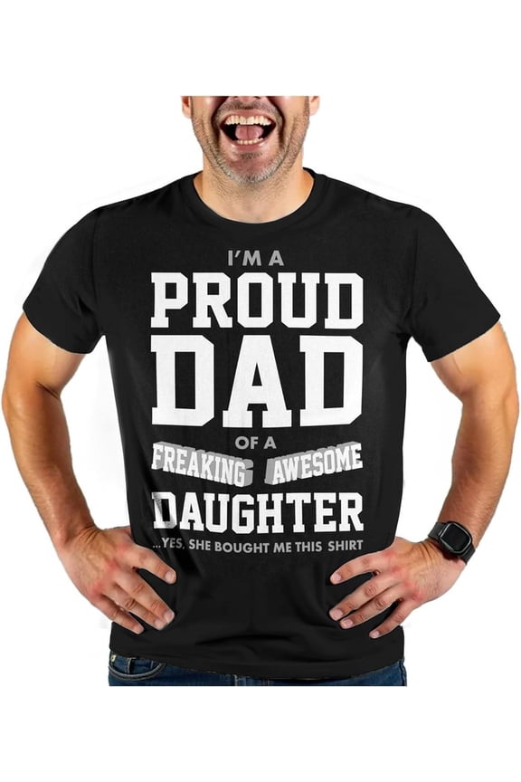 Tstars World’s Best “Farter I Mean Father” Funny Dad Shirt – Gifts from Daughter & Son – Men’s Humor T-Shirt