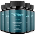 Tstrive Advanced Formula Natural Supplement Pills for Max Strength 300 ...