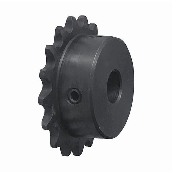Tsubaki Roller Chain Sprocket,Fixed Bore 40B15F-1/2