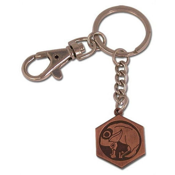 Key Chain - Tsubasa - New Metal Birdcage Kingdom Emblem Toys ge4593