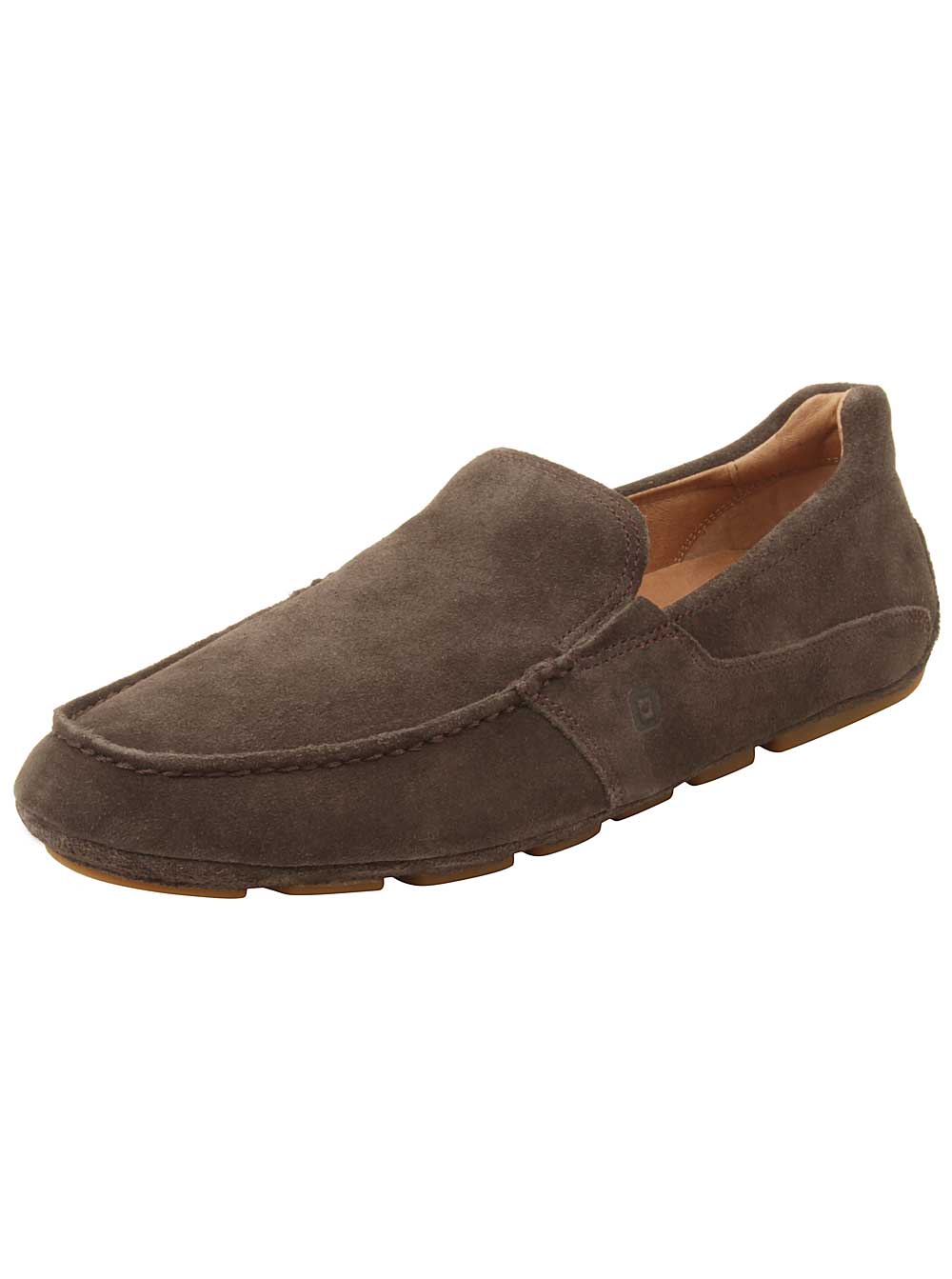 Tsubo Loafers Tsubo Black Suede Leather Cap Toe Casual Loafers Flats Shoes  main image 4