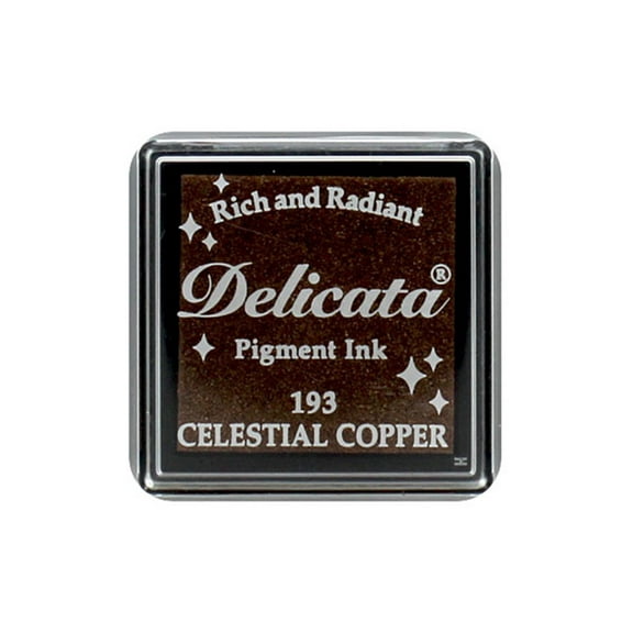Tsukineko Delicata Ink Pad Sm Celestial Copper