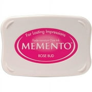 Tsukineko Memento Water-Based Ink Pad for Stamping - Rose Bud