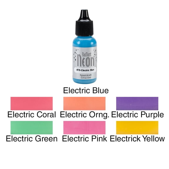 Tsukineko Radiant Neon Ink Refill .5oz