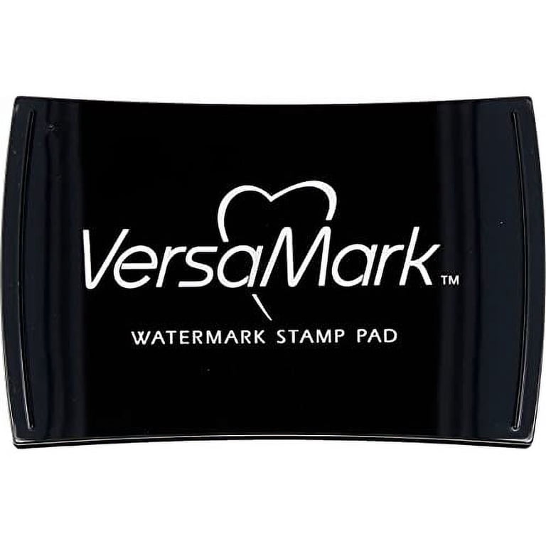 Tsukineko VersaColor Small Pigment Inkpad – Sky Gray, Ultimate Detail For Stamping & Embossing
