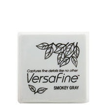 Tsukineko VersaFine small inkpad - Smokey Gray