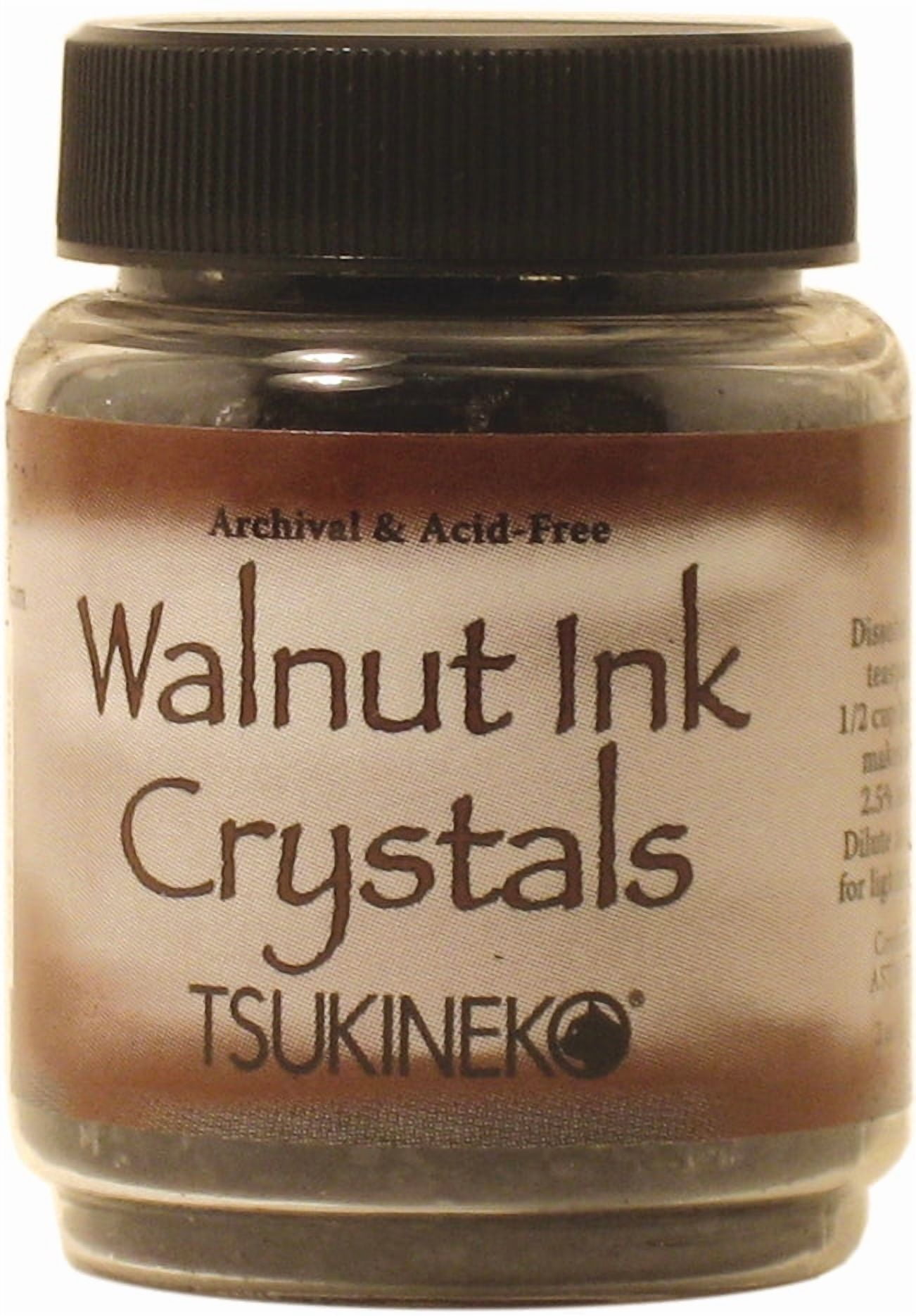 Tsukineko Walnut Ink Crystals-2 oz