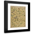 thumbnail image 1 of Tsukioka Yoshitoshi 13x18 Black Modern Framed Museum Art Print Titled - New Publication of Selected Insects (19th Century), 1 of 5