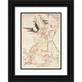 thumbnail image 1 of Tsukioka Yoshitoshi 18x24 Black Ornate Framed Double Matted Museum Art Print Titled: Chujohime (About 1875-1885), 1 of 5