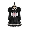 thumbnail image 1 of Tsukiyomi Utau Black Dress Uniform Full Set Sailor Uniform Yoru Tsukuyomi Dress Anime Outfit, 1 of 6