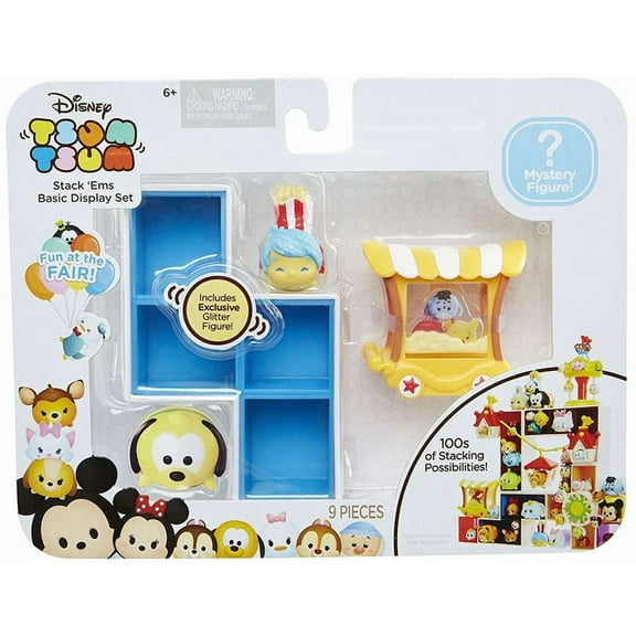 Tsum Tsum Fun At The Movies Basic Display Playset, Blue, One Size