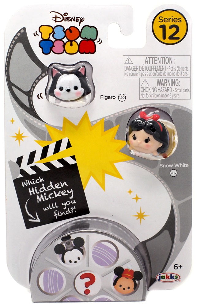 Tsum tsum series 12 - 3 pack - Figaro, Snow White and Hidden