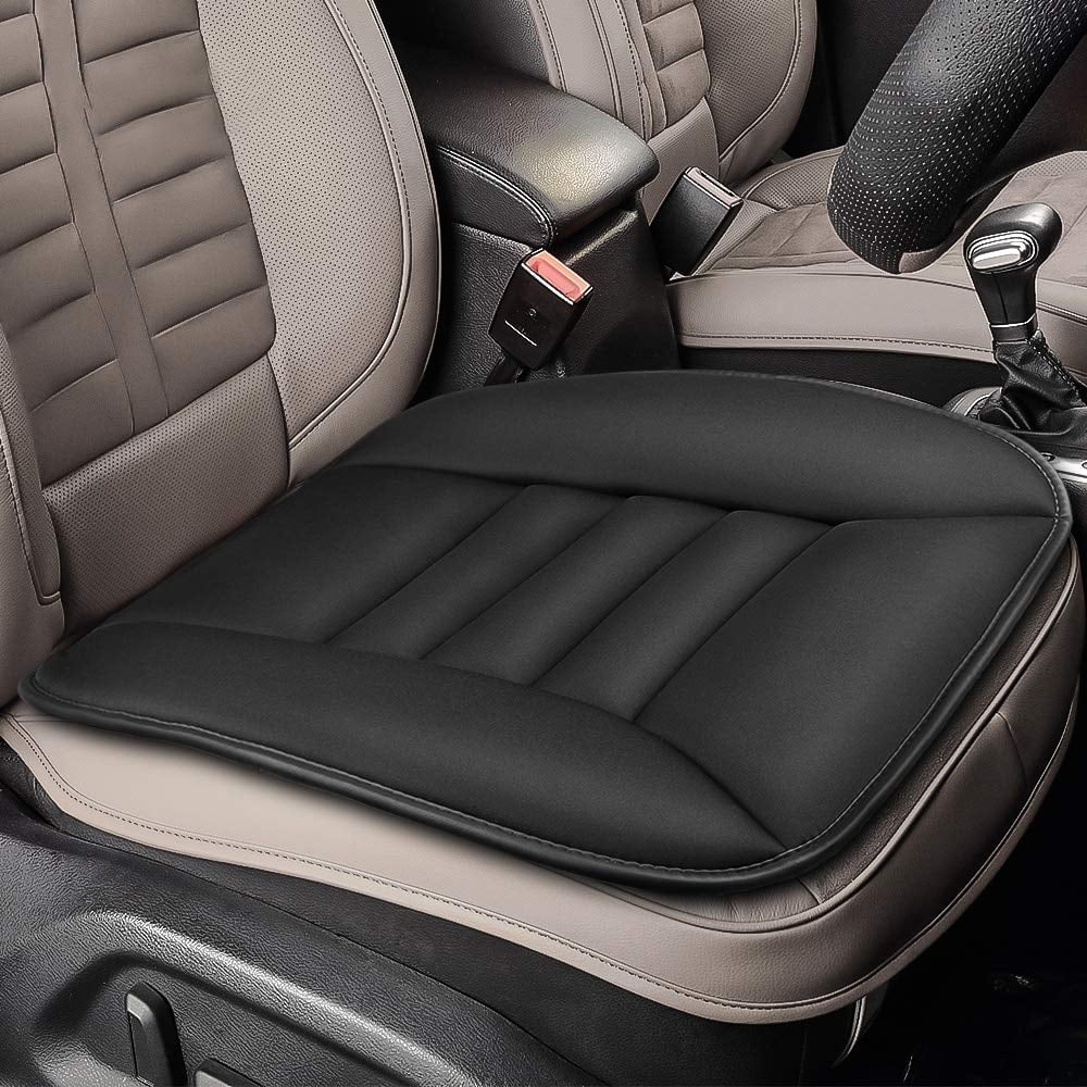 Car Seat Cushion Pad, Comfort Car Seat Protector For Car Driver Seat Office  Chair Home Use Memory Foam Seat Cushion With Non-Slip Bottom