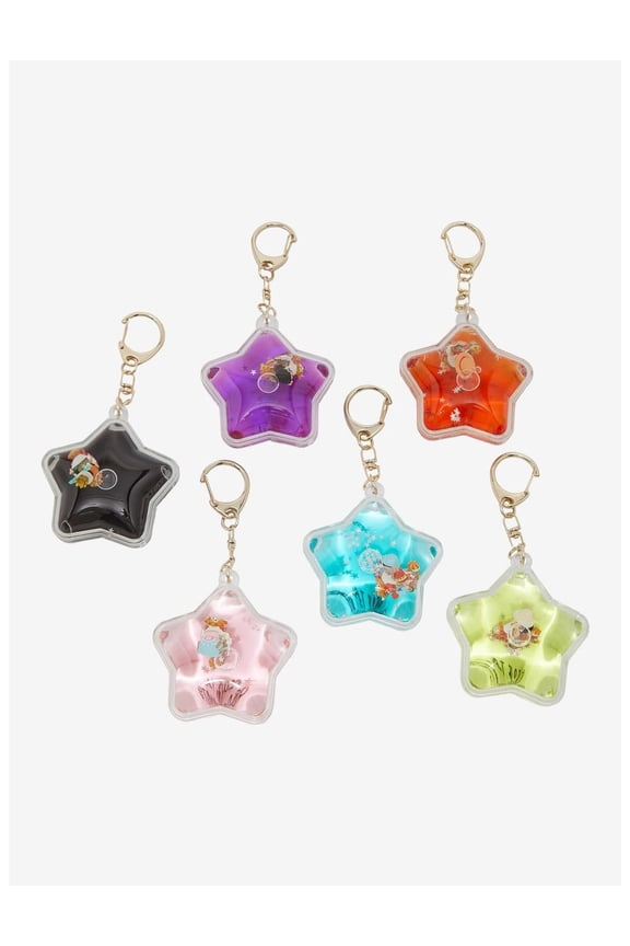 One Piece Thousand Sunny Assorted Liquid Key Chain - 1 Random