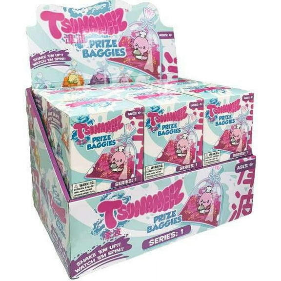 Tsunameez Prize Baggies Series 1 Mystery Box (12 Packs)
