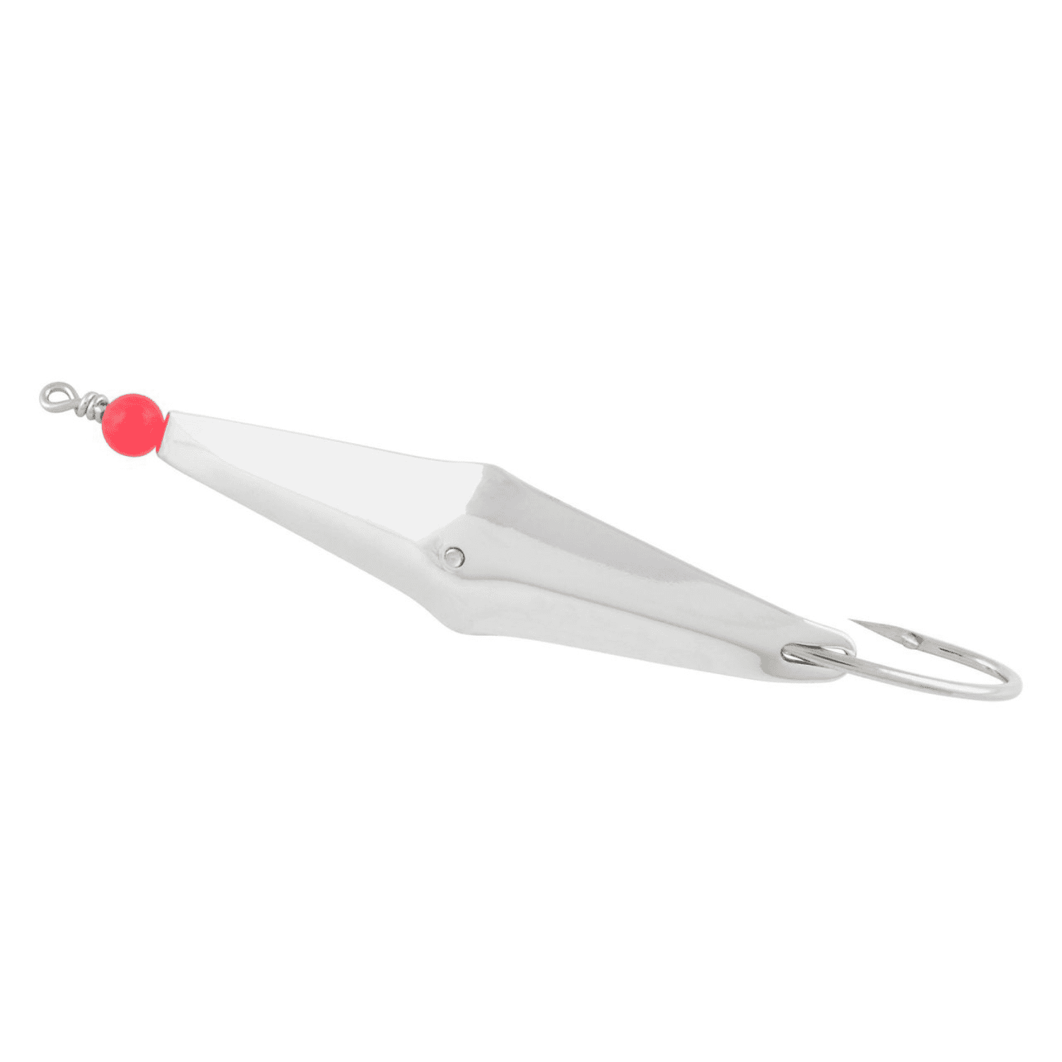 Tsunami Sea Spoon Fishing Lure 2 in Size 2/0 with Red Bead.